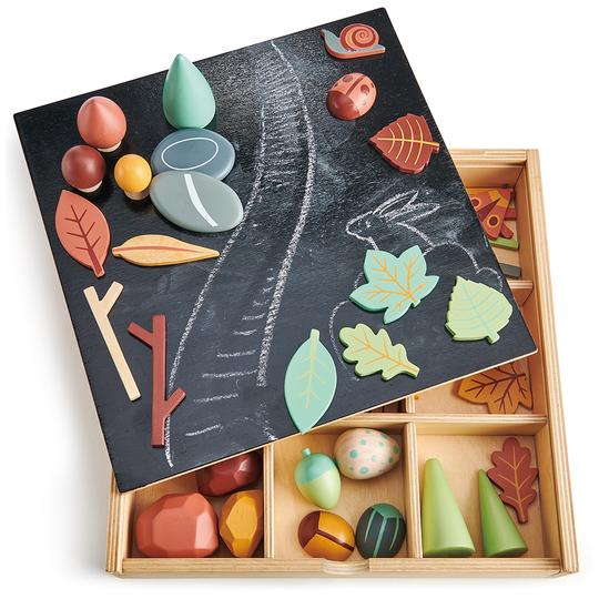 My Forest Wooden Floor by Tenderleaf Toys Tinker Tray