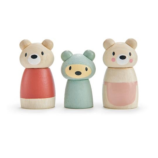 Wooden Bear Tales Figures By Tenderleaf Toys