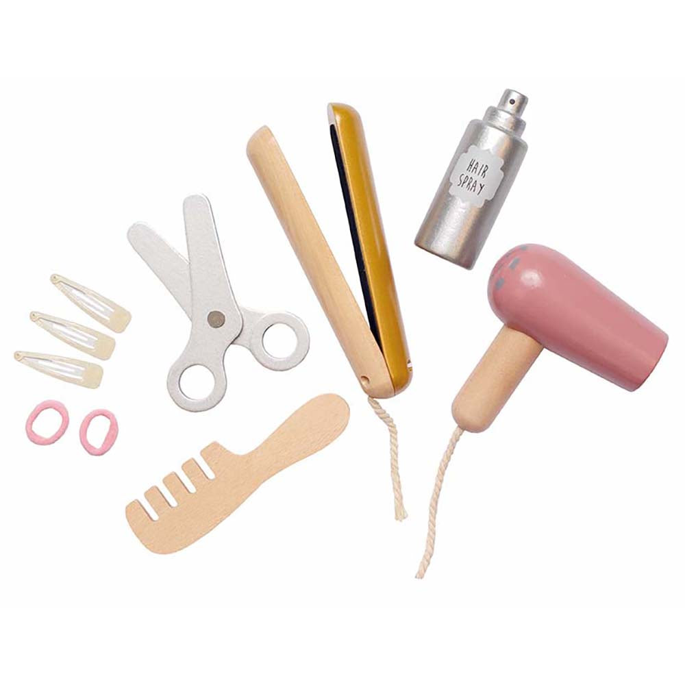 Hair Dresser Pretend Play Wooden Set by JABADABADO
