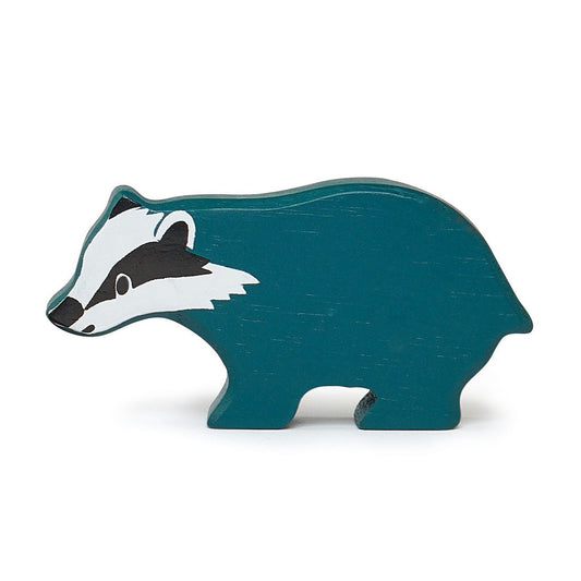 Wooden Woodland Animal - Badger