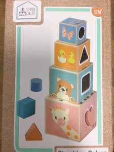 Studio circus stacking cubes