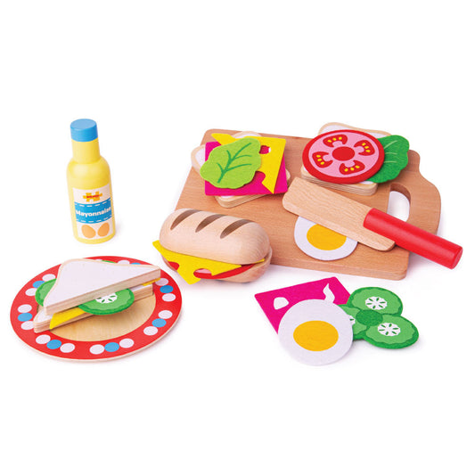 Bigjigs sandwich making set