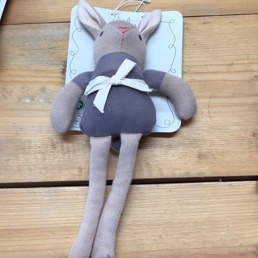 Baby Threads Taupe Bunny Doll