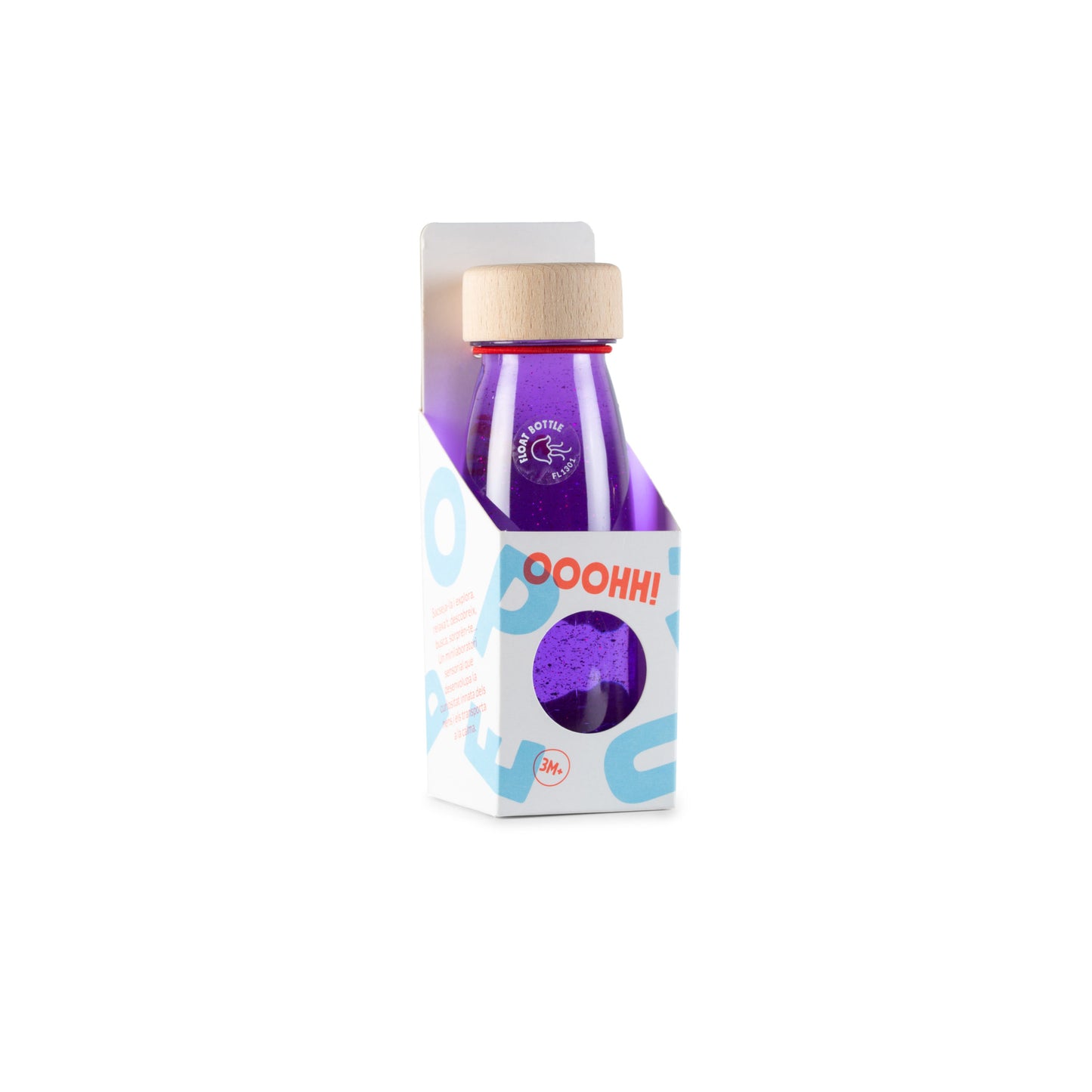 Petit Boum Purple Float Sensory Bottle