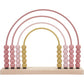Little Dutch Wooden Rainbow Pastel Pink Abacus New Design