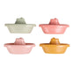 Little Dutch Stackable Pink Bath Boats