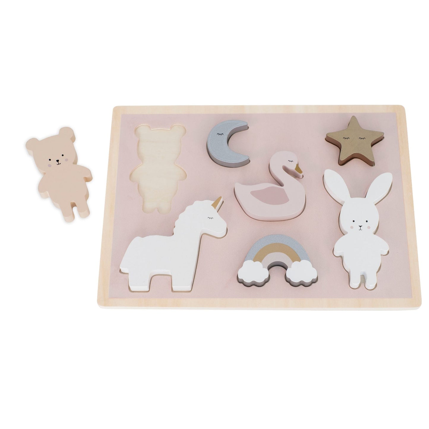 Jabadabado Unicorn Wooden Puzzle