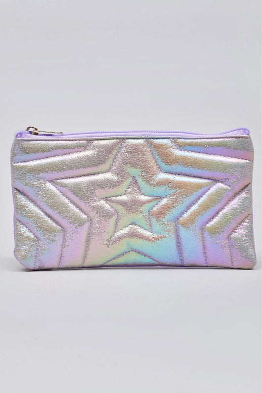 Sliver Style Holographic Pencil Case