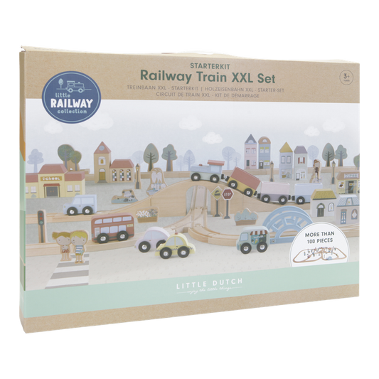Little Dutch Railway XXL Starter Set