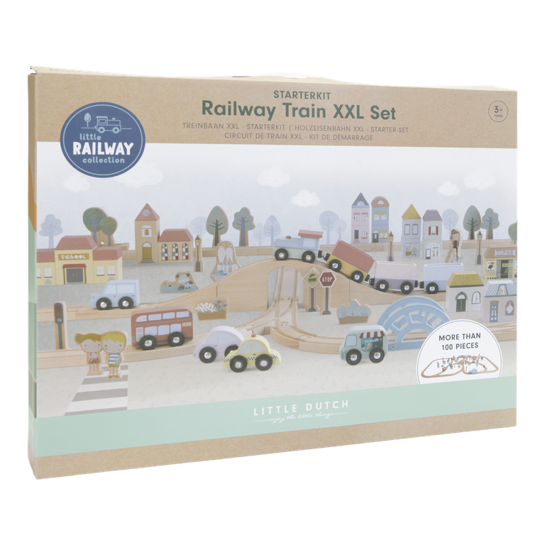 Little Dutch Railway XXL Starter Set