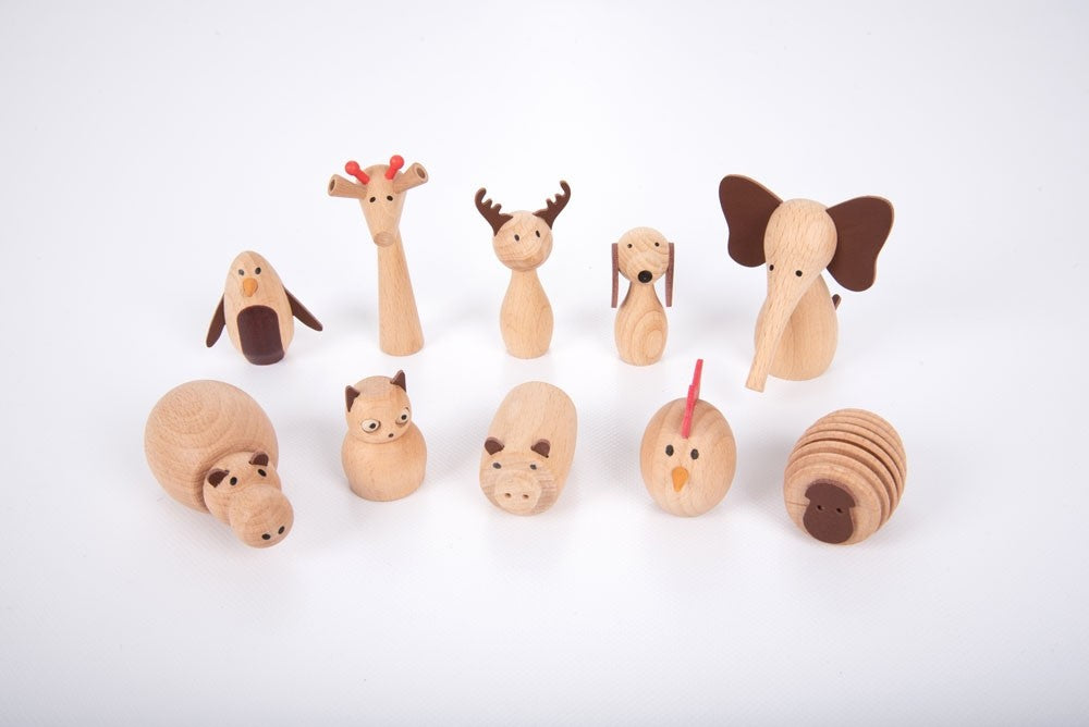 Wooden Animals Friends by Tickit