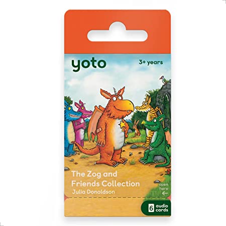 Yoto Zog & Friends Collection by Julia Donaldson – 6 Kids Audio Cards for Use with Yoto Player & Mini All-in-1