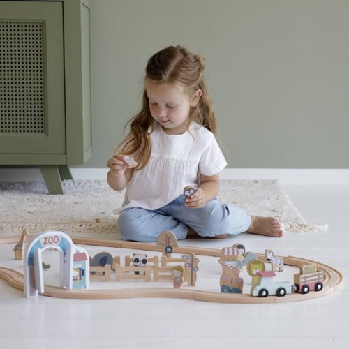 Wooden Little Dutch Zoo Play Set